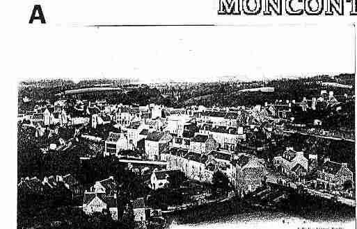 Ville de MONCONTOUR Carte postale ancienne